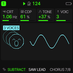 Multi-Voice Chorus Screen
