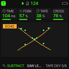 Tape Echo Delay Screen