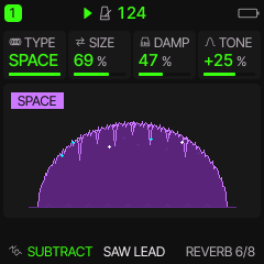 Stereo Reverb Screen