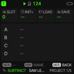 SAVE Project Screen