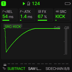 Sidechain Ducking Screen