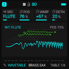 Wavetable Synthesizer Engine